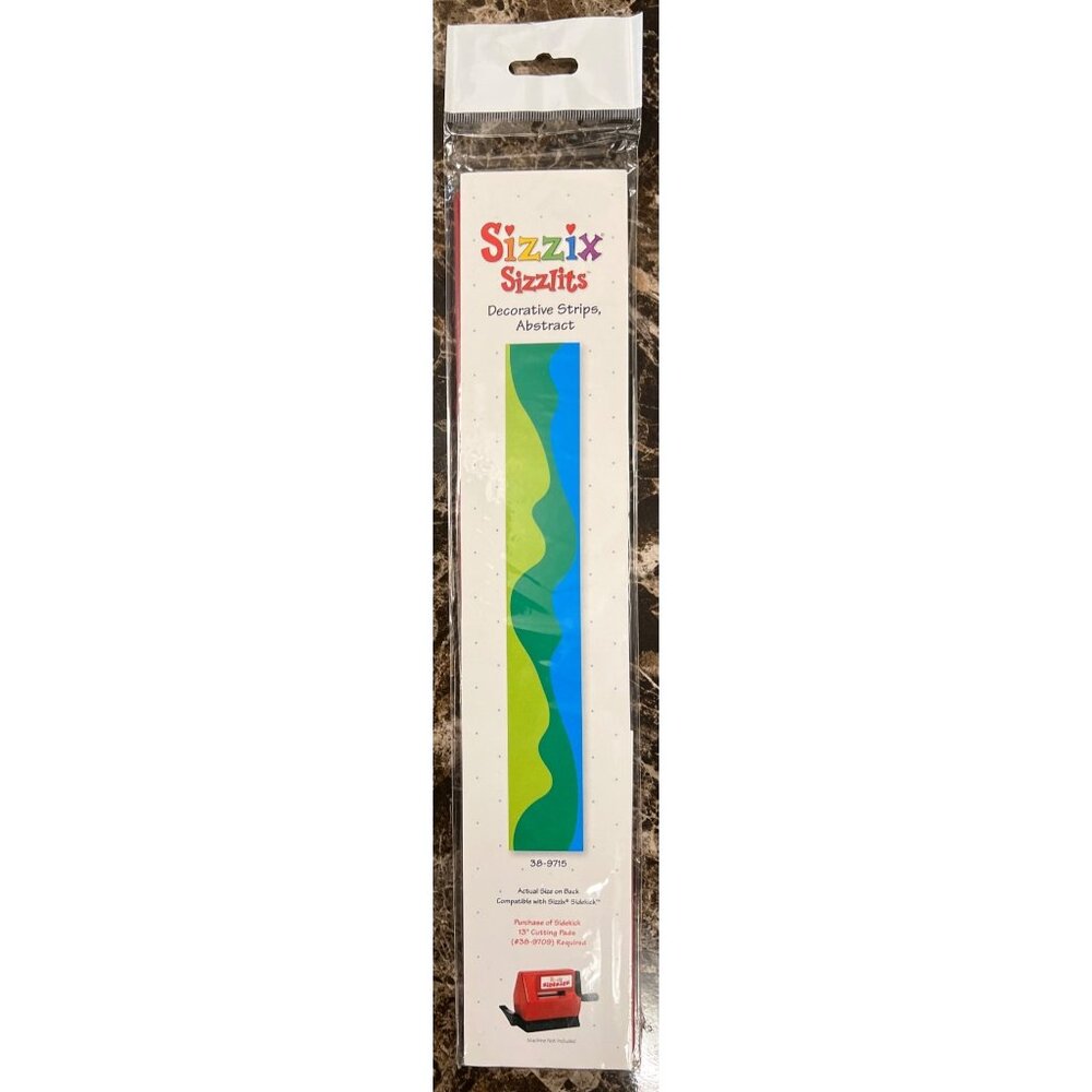 Sizzix Sizzlits Decorative Strips ABSTRACT 38-9715